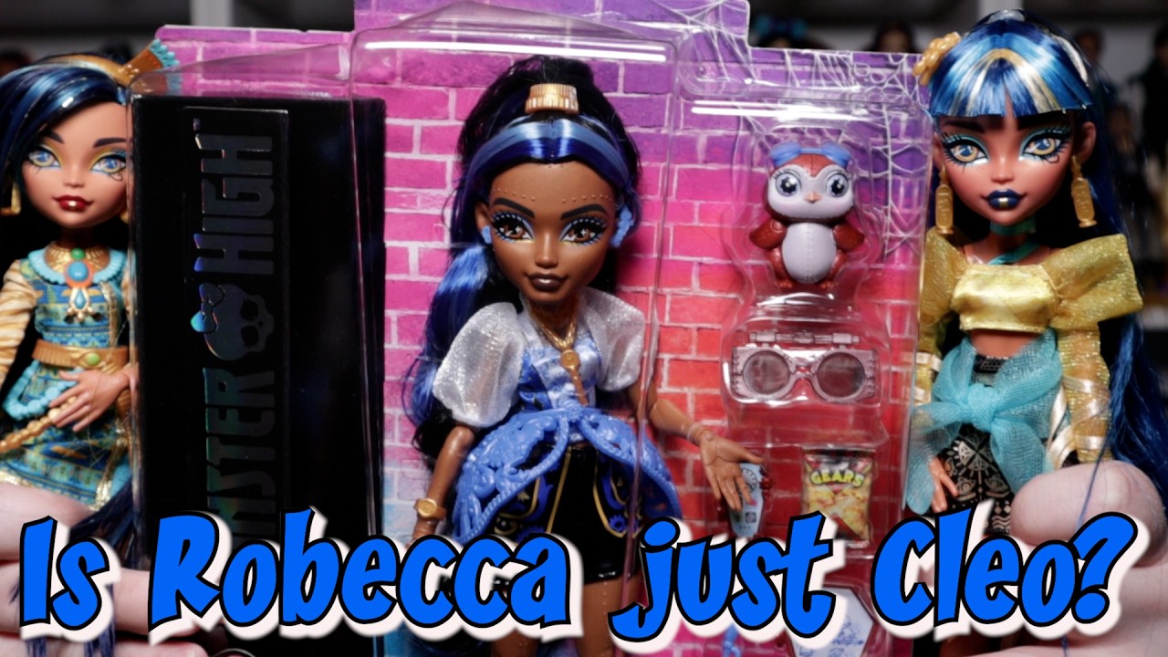 Is NEW G3 Monster High Robecca Steam just Cleo? #dolls #monsterhigh #unboxing #mattel #steampunk