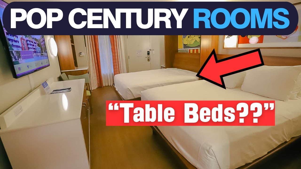 What's Inside a Disney Pop Century Room?