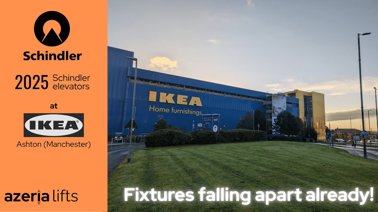 The new Lift P3 in IKEA Manchester is ready! (Small video)