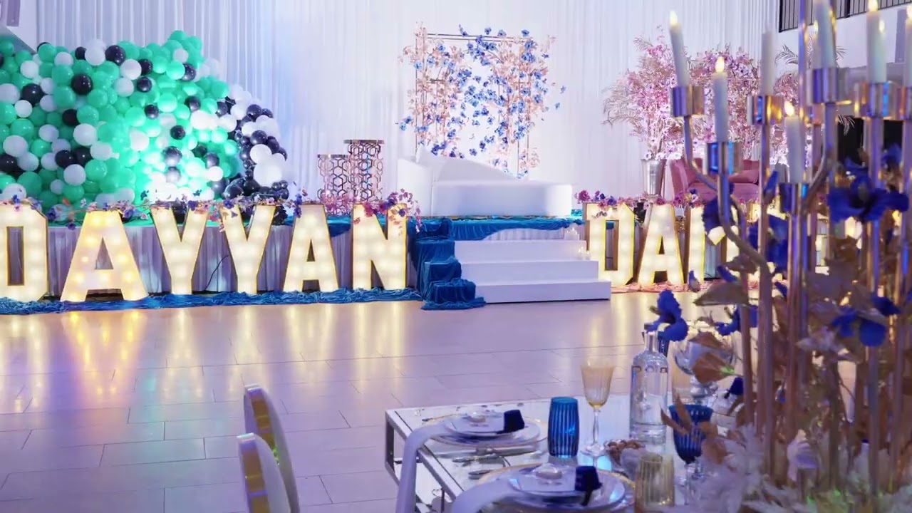 Royal Blue Birth Celebration | Dayyan-Damien | Koning Venues BASMA l Creating Memories | Amsterdam