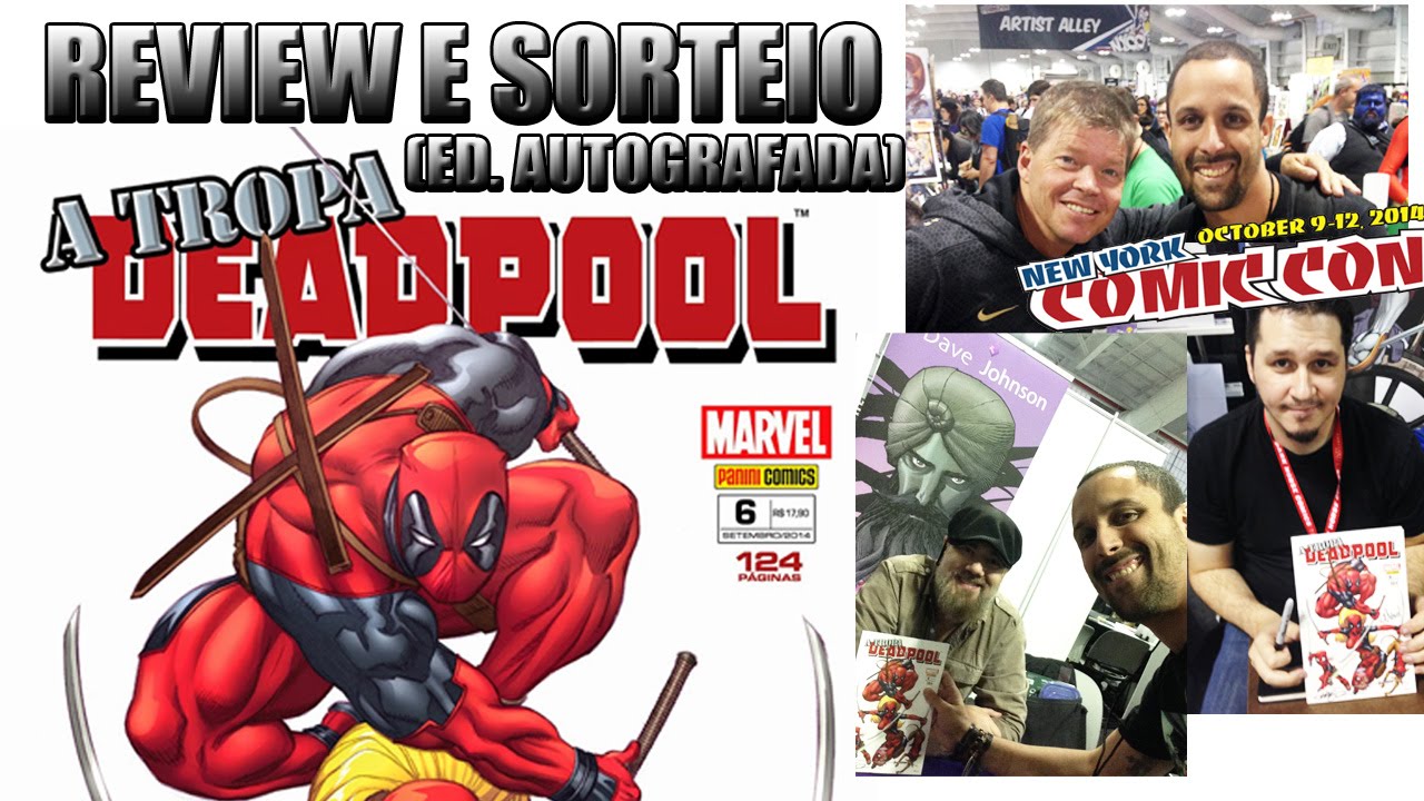 Encadernado Deadpool 6 [Review] quadrinhos comics HQs Panini