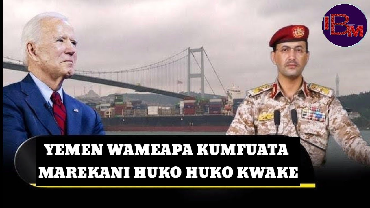 WAZEE WA YEMEN WAMEAPA KUFA NA MAREKANI KWA KUWAITA MAHARAMIA