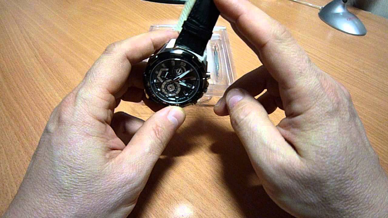 Часы Casio - Edifice EFR-539D-1AVUEF опыт использования.
