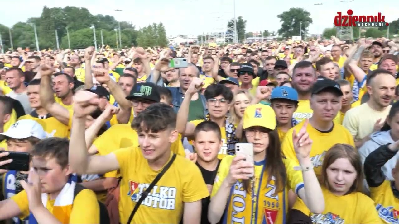 TAK SIĘ BAWI LUBLIN!!! - feta z okazji awansu MOTOR LUBLIN