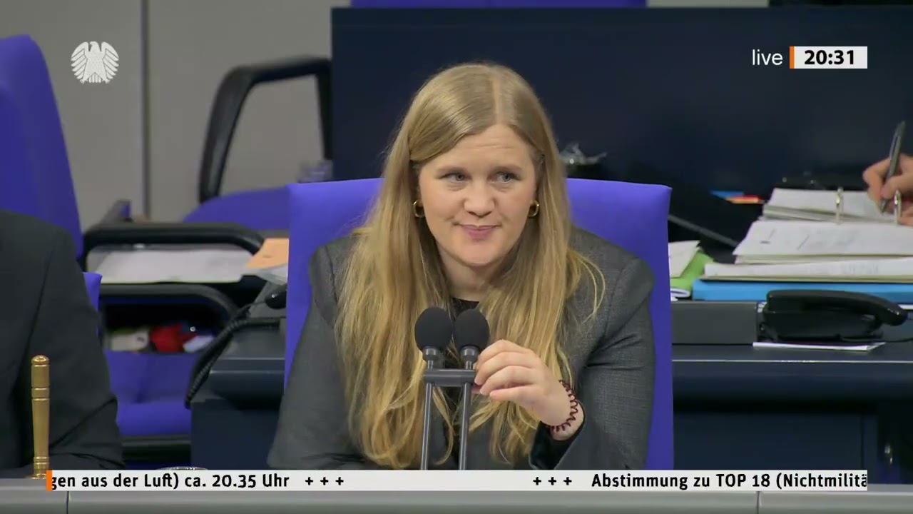 59. Sitzung vom 26.02.2026. TOP 18: Nichtmilitärische Bedrohungen aus der Luft