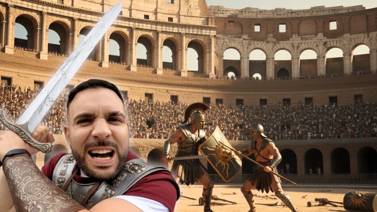La DURA vida  de un GLADIADOR ROMANO | coliseo