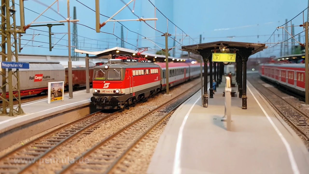 Modelleisenbahn Neupreußen - Eine wunderschöne Spur H0 Anlage mit Arduino-Modellbahn-Steuerung