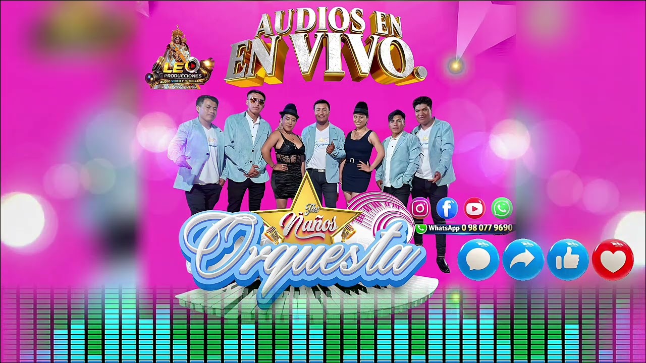 🔥 ORQUESTA EN VIVO 2026 – LOS Ñaños Orquesta 💥💯✅️El audio más potente para bailar sin parar 💃🕺