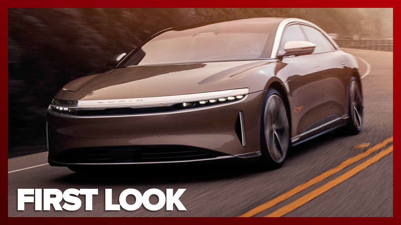 FIRST LOOK: 2021 Lucid Air takes on Tesla with 517-mile range