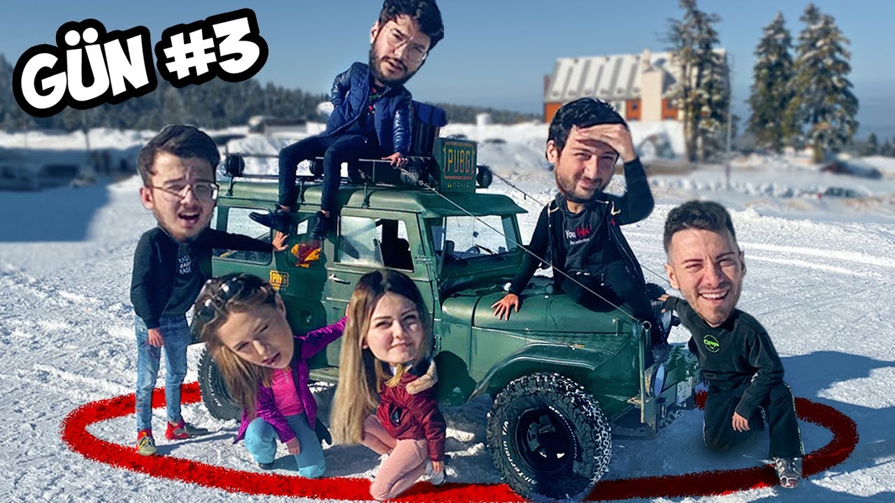 ARABADAN ELİNİ SON ÇEKEN KAZANIR ?! #3 ❄️⛄️