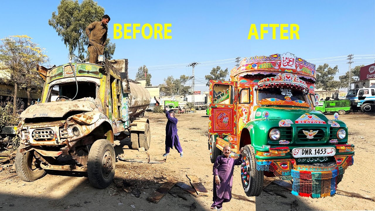 From Rusted Scrap to Working Oil Tanker | Old-School Mechanics’ Hard Work