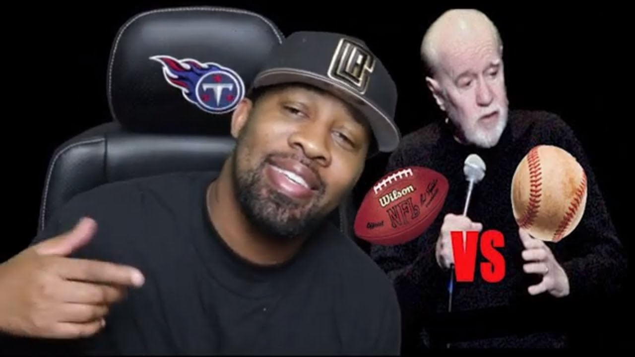 George Carlin Baseball vs Football (Reaction)