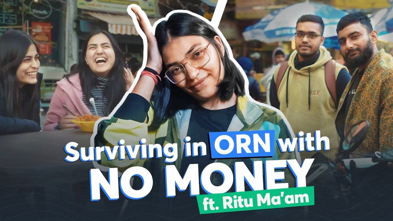 Surviving in Delhi’s ORN with ₹0 Budget Ft.@Study UPSC IAS with Ritu Ma'am | UPSC Preparation | UPSC Aspirants