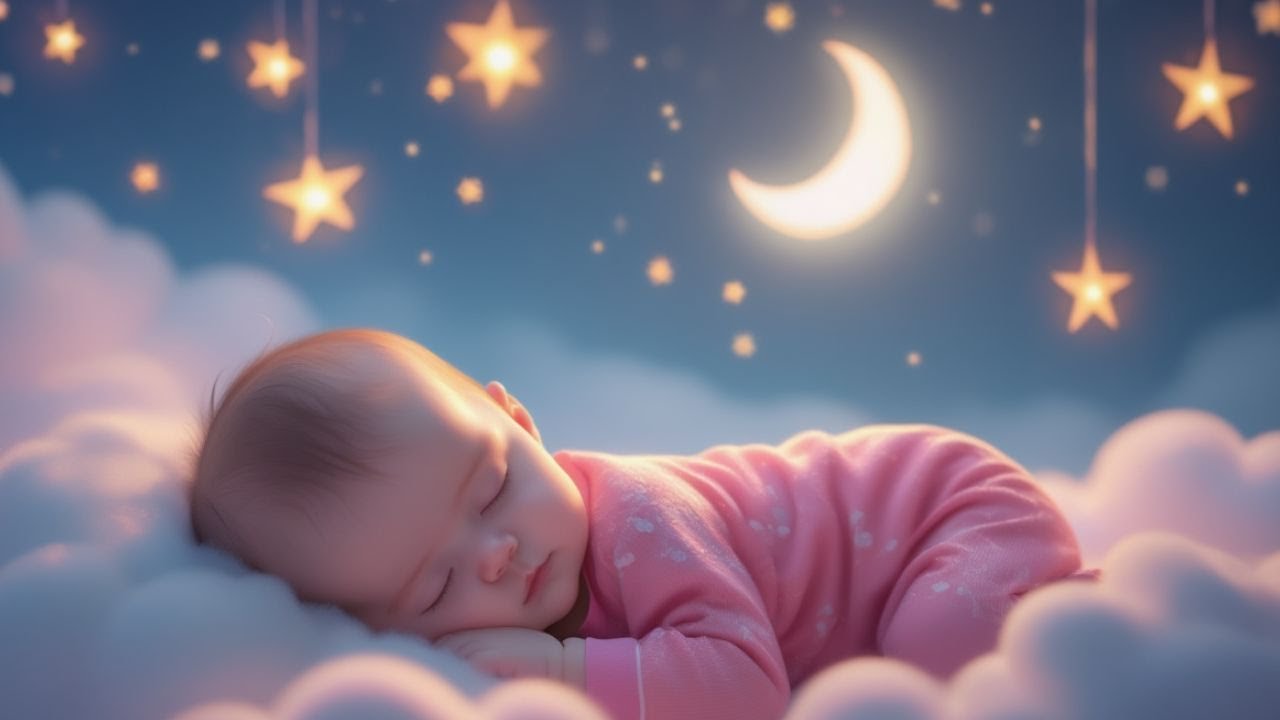 Sleep Instantly in 3 Minutes 🌙 Mozart Brahms Lullaby 💤 Soothing Baby Music to Beat Insomnia