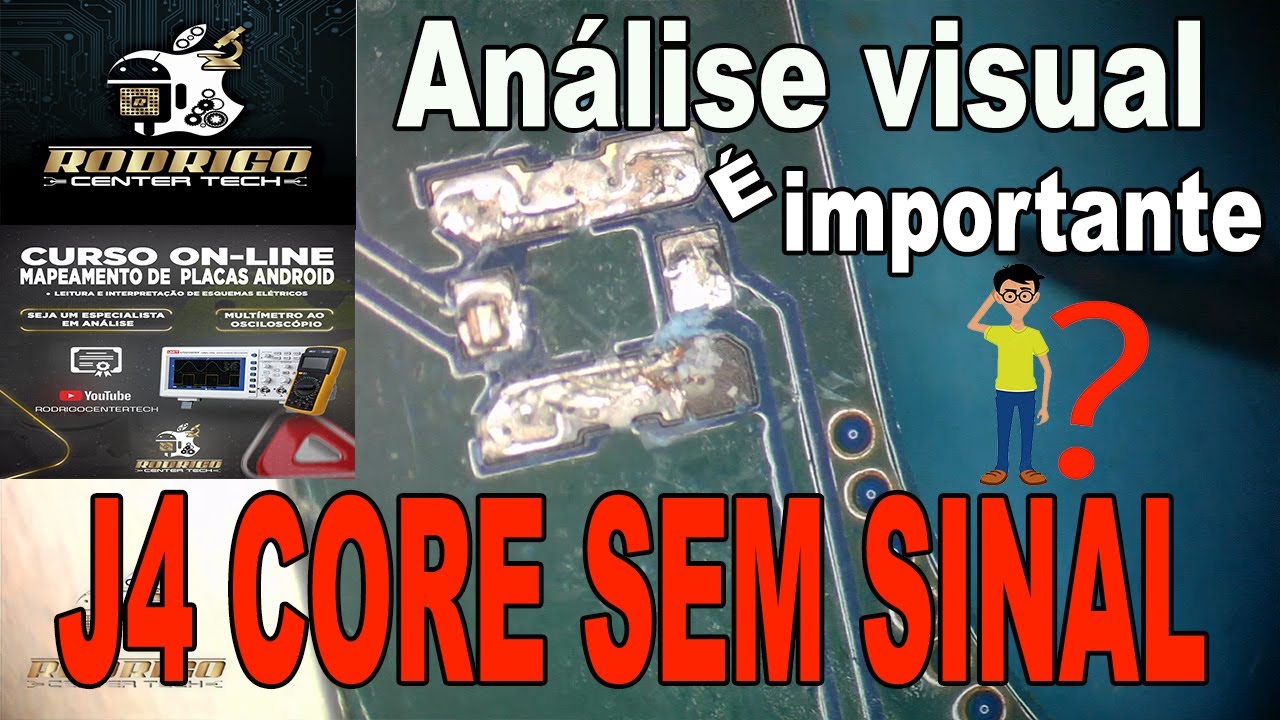 J4 core SEM SINAL DE REDE - ANÁLISE VISUAL É IMPORTANTE?