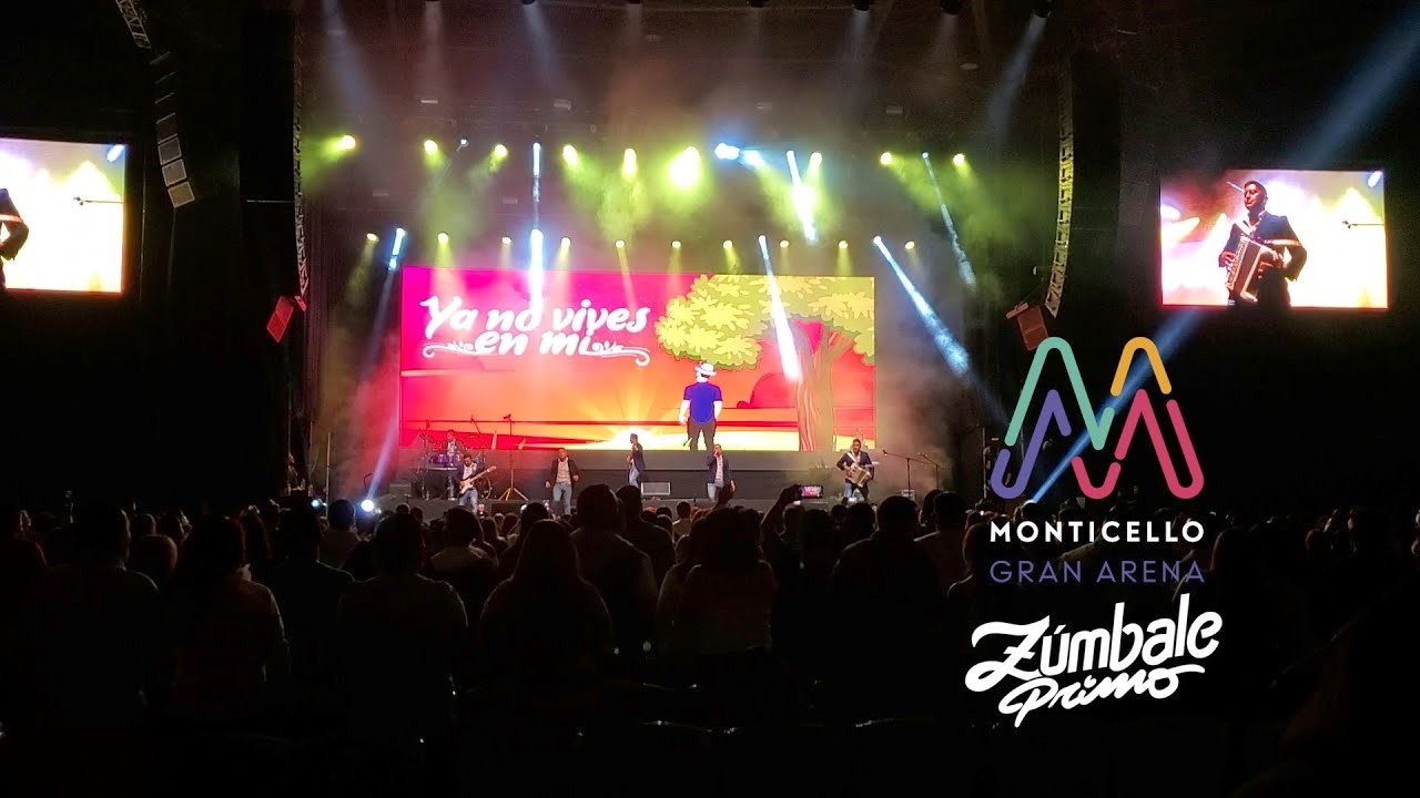 Zúmbale Primo en Arena Monticello (Solo Percusión, Ya no vives en mi y Me Emborrachare)