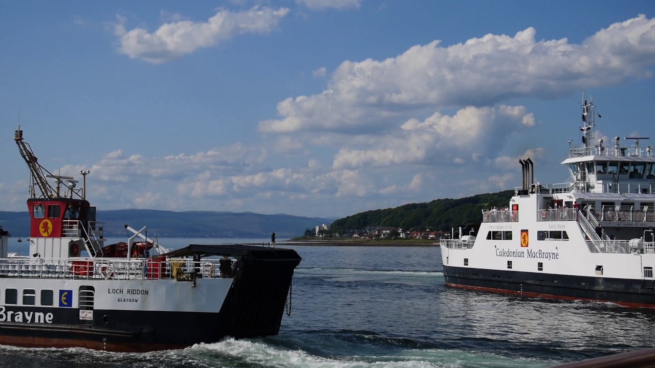 A trip to Cumbrae on MV Loch Riddon July 2017