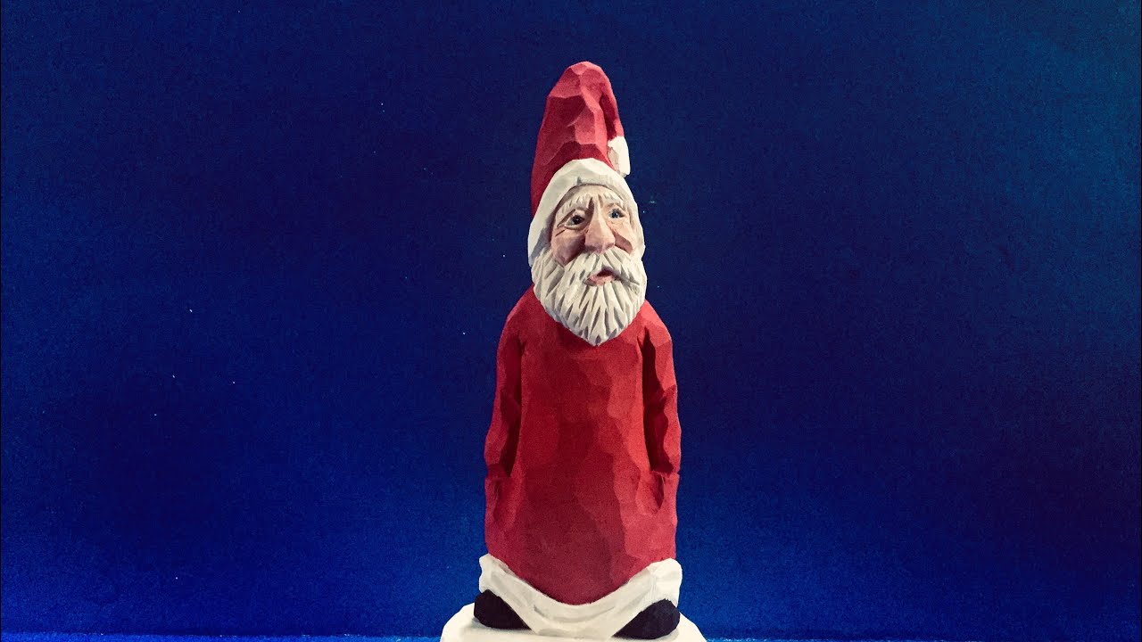 FAIRLY EASY TO CARVE SANTA