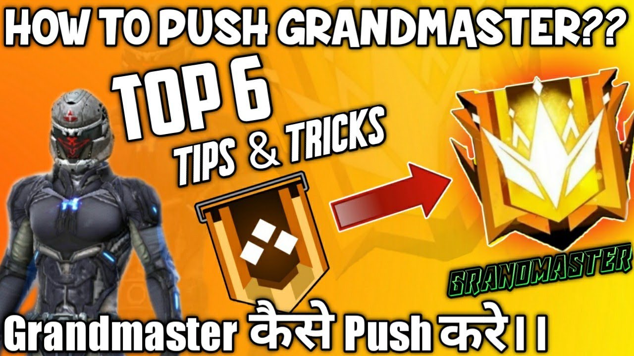 RANK PUSH TO GRANDMASTER TIPS AND TRICKS - #JONTYGAMING - GARENA FREEFIRE BATTLEGROUND
