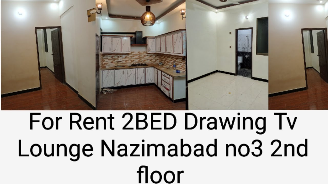 For Rent 2BED Drawing Tv Lounge Nazimabad no3 3G 2nd floor Karachi Apartments #home #property #house
