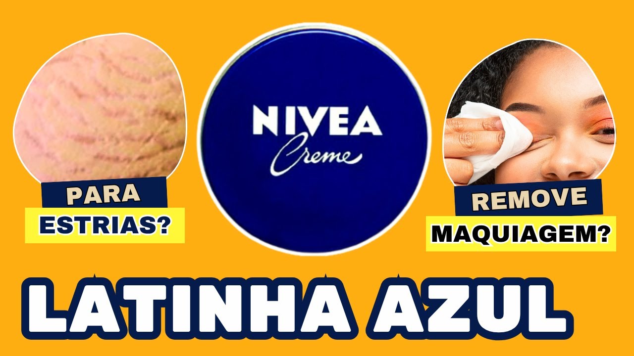 CHEGA DE DÚVIDAS! 5 USOS SECRETOS do CREME NÍVEA da LATINHA AZUL
