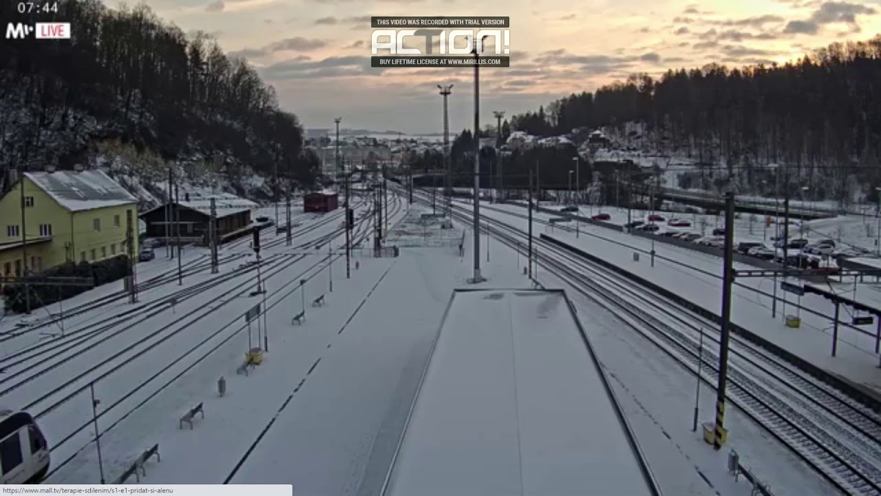 Staniční hlášení a vlaky Ústí nad Orlicí - Zpoždění, zrušení vlaku, přerušené hlášení, 8.2.2021, 3/5