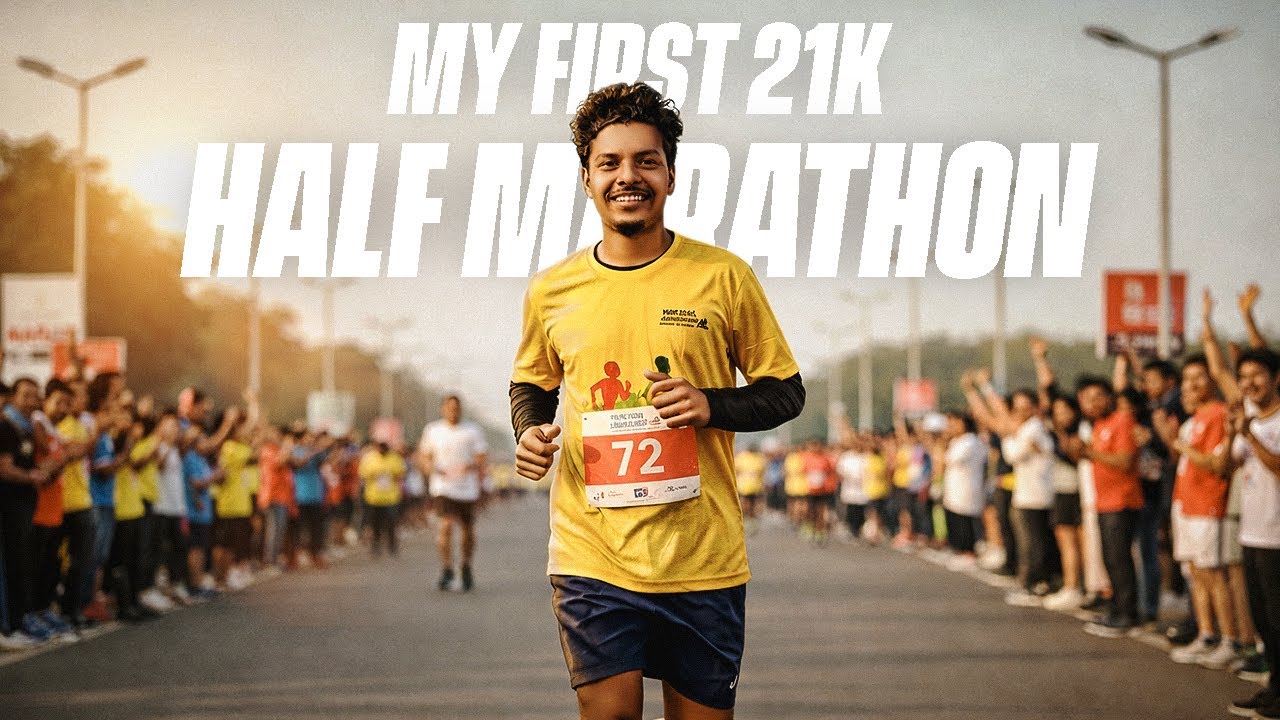 I Ran 21KM for the First Time… This Happened 😳🏃‍♂️