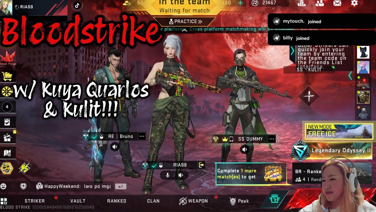Asked my Discord Fam to Play Bloodstrike 🥰