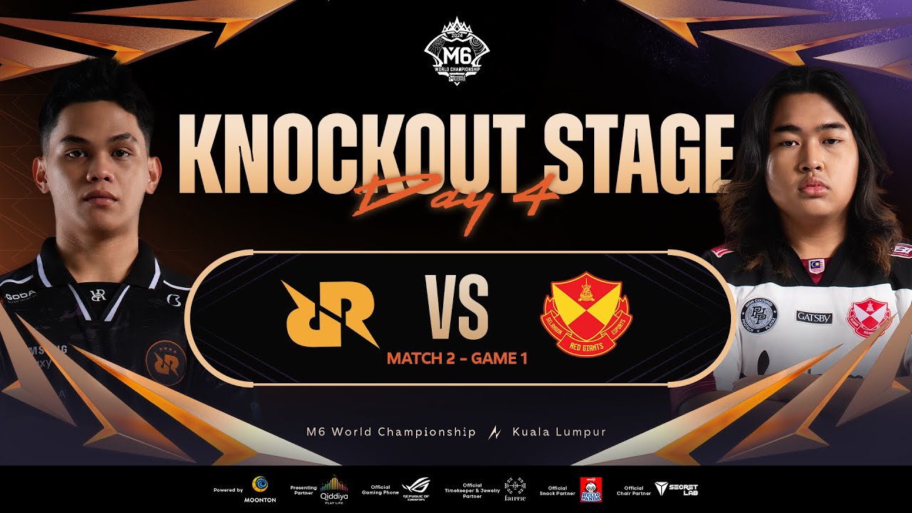 [ENG] M6 Knockout Stage Day 4 | SRG VS RRQ Game 1