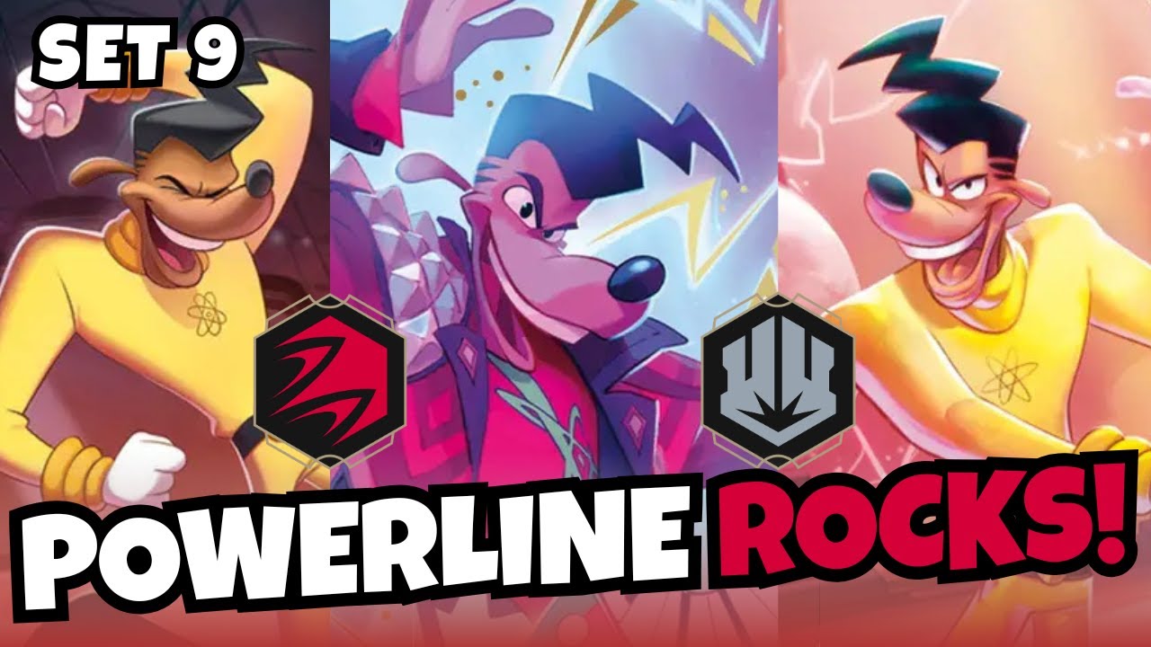 Колода Lorcana Set 9 - Powerline + Shark - просто потрясающая!
