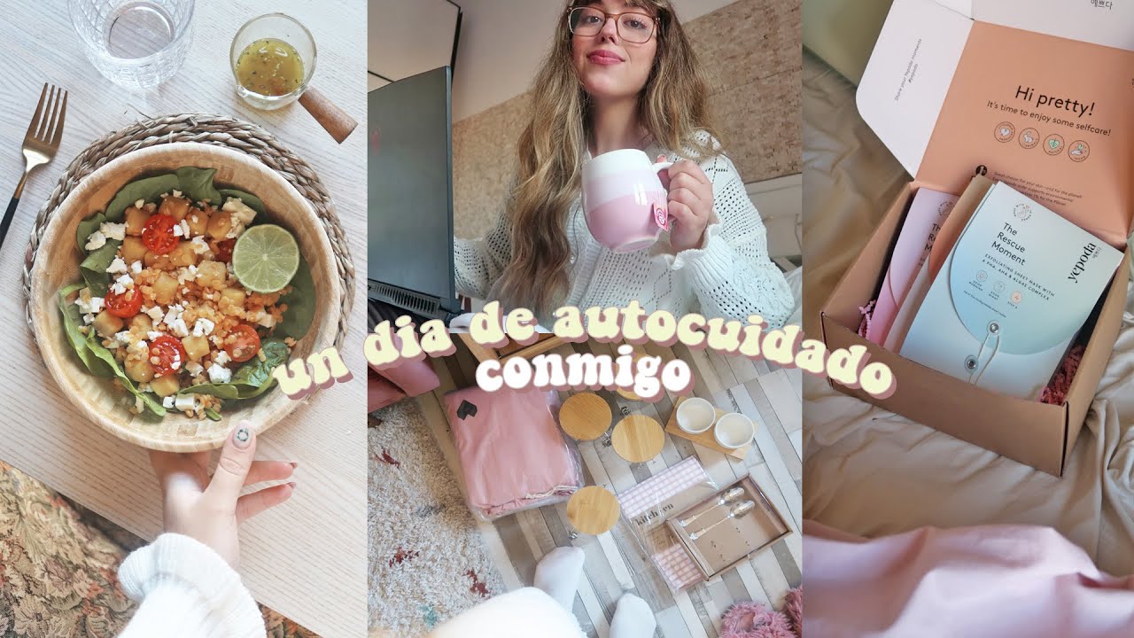 Un día para mí (vlog) l Mascarilla nueva, visionboard, minihaul deco y un almuerzo express