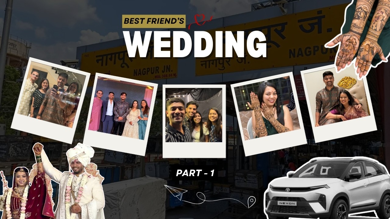 ​​Drove Through Maharashtra For Our Best Friend's Wedding (Part 1: Sangeet, Engagement & Mehendi)