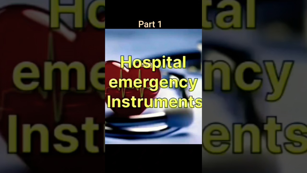 Hospital emergency equipment/machine 