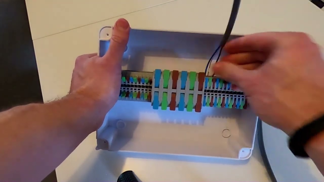 GPROBOX UNBOXING VIDEO - For consumer unit relocation or extending cables.