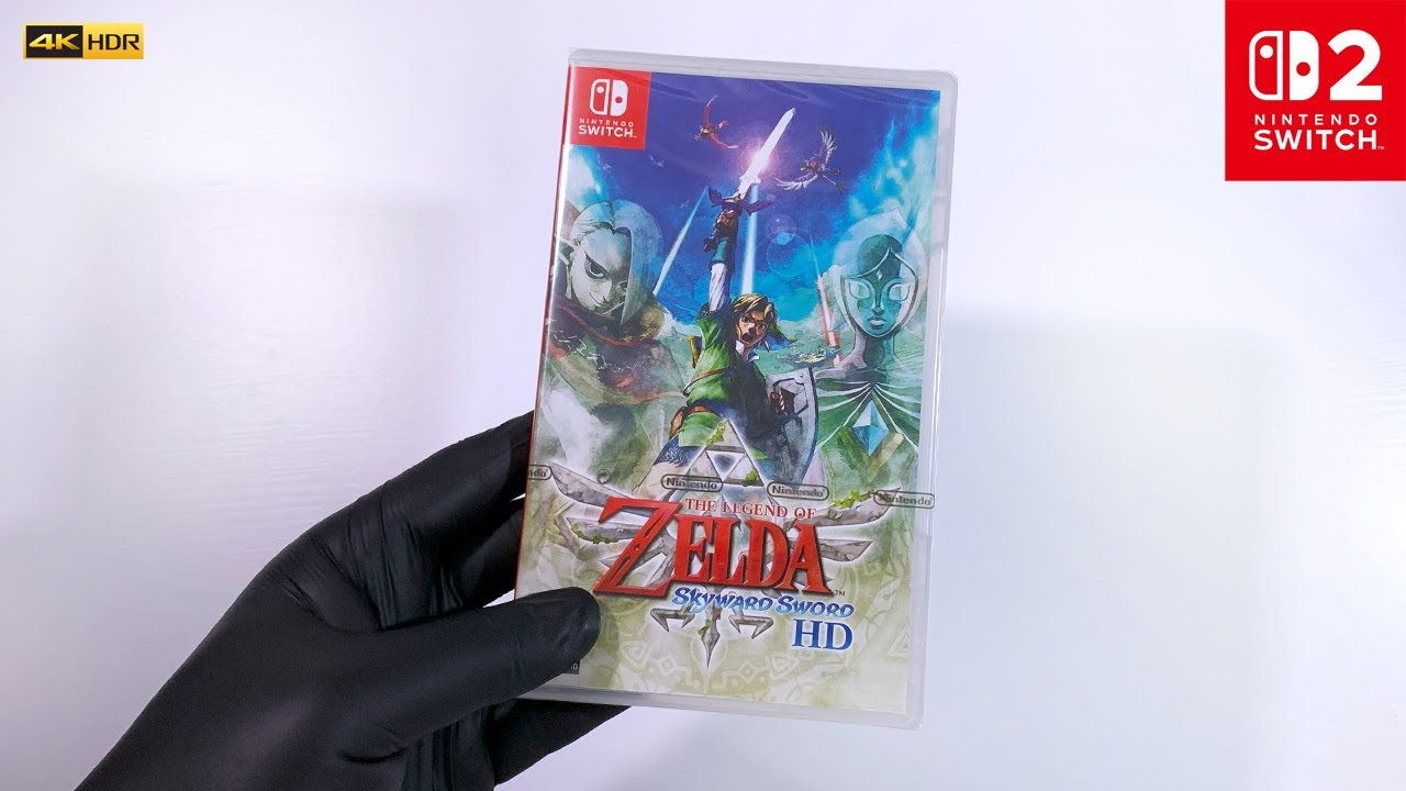 The Legend of Zelda Skyward Sword HD Unboxing (Nintendo Switch 2)