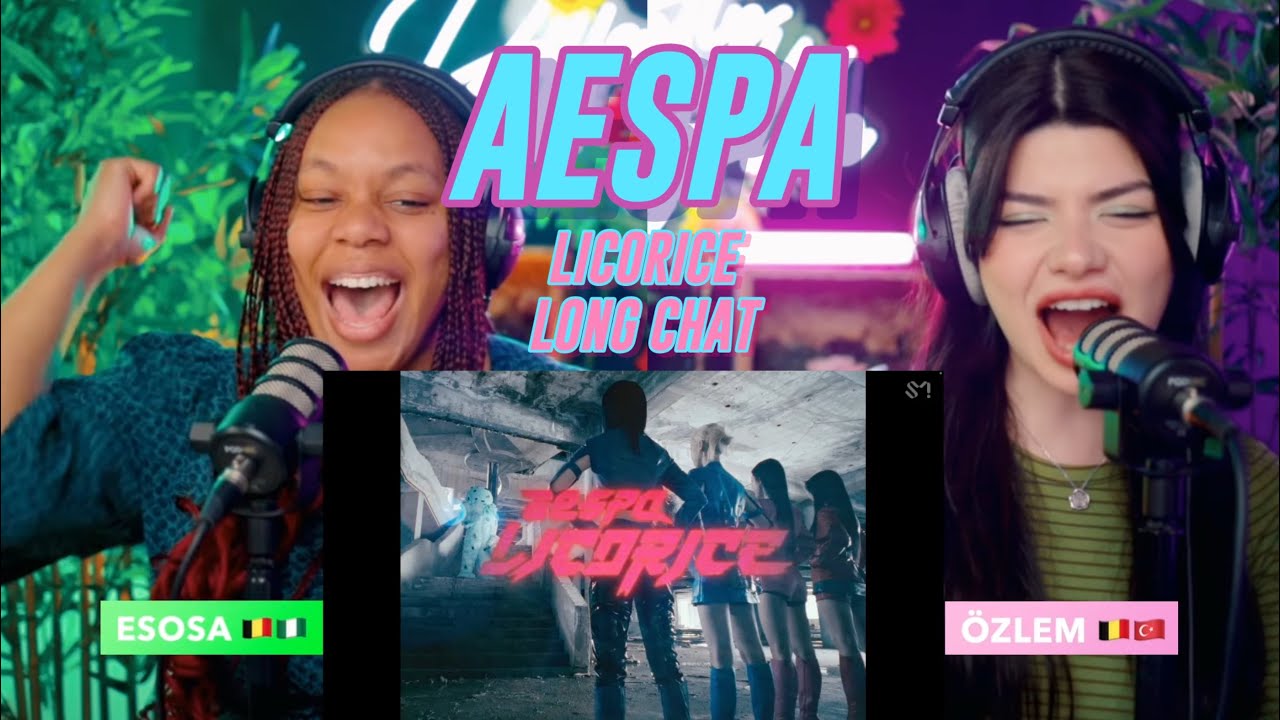 aespa 에스파 'Licorice' Universe and  'Long Chat (#♥)' Universe reaction