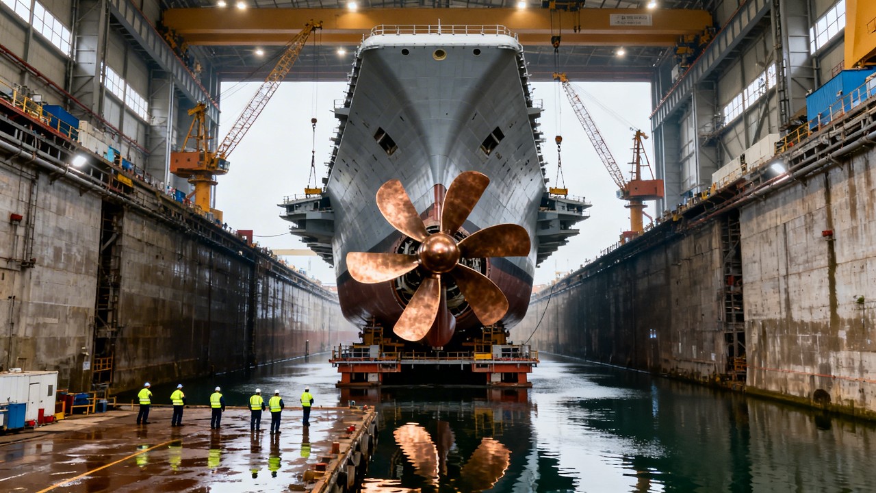 13 Milliarden Dollar aus Stahl: So baut man den größten Flugzeugträger der Welt