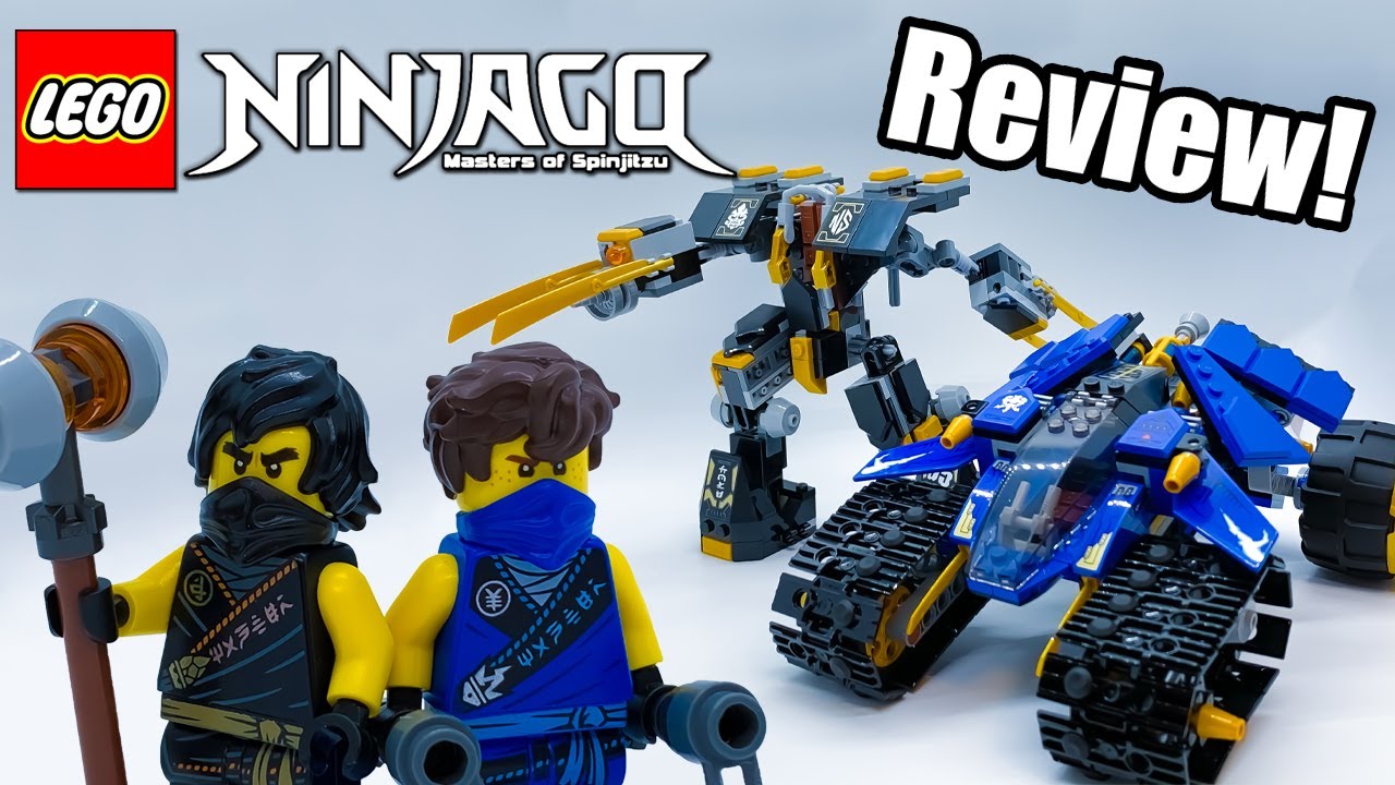 LEGO Ninjago Legacy Thunder Raider Review! - Set 71699
