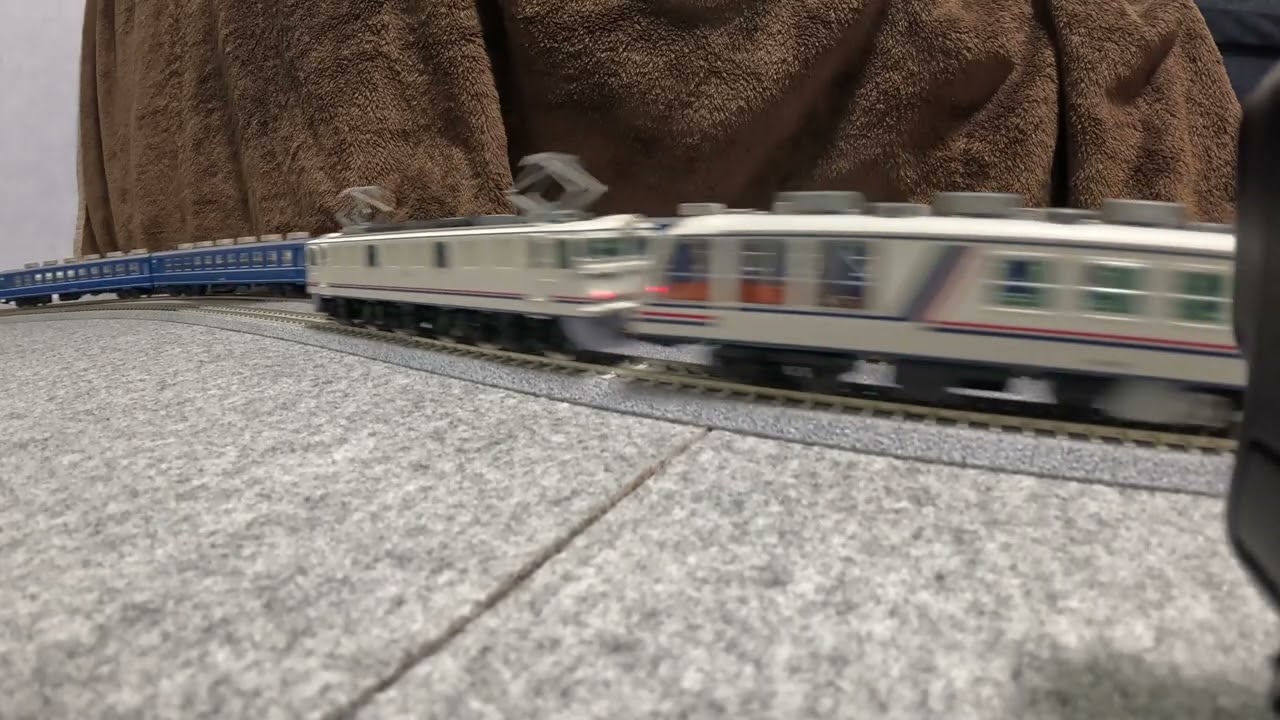 Hoscale 曲線 EF64 EF60 やすらぎ 12系 【GoPro】【12】 part 2   003