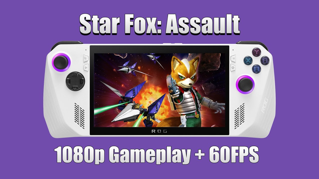 ROG Ally - GameCube: Star Fox Assault