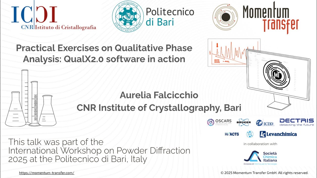 4 Falcicchio QualX - Practical Exercises: QualX2.0 Software for Phase Analysis | IWPD 2025