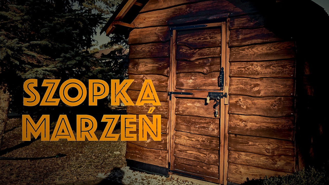 Zbudowałem drewniany domek 3x2,5 m od zera | cały proces budowy krok po kroku.