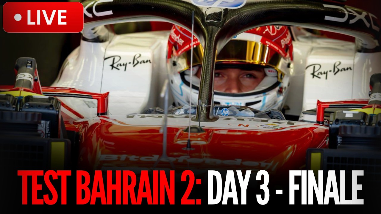 🔴 F1 2026 TEST BAHRAIN 2 DAY 3 - #F1Testing - ULTIMO GIORNO - Live Timing