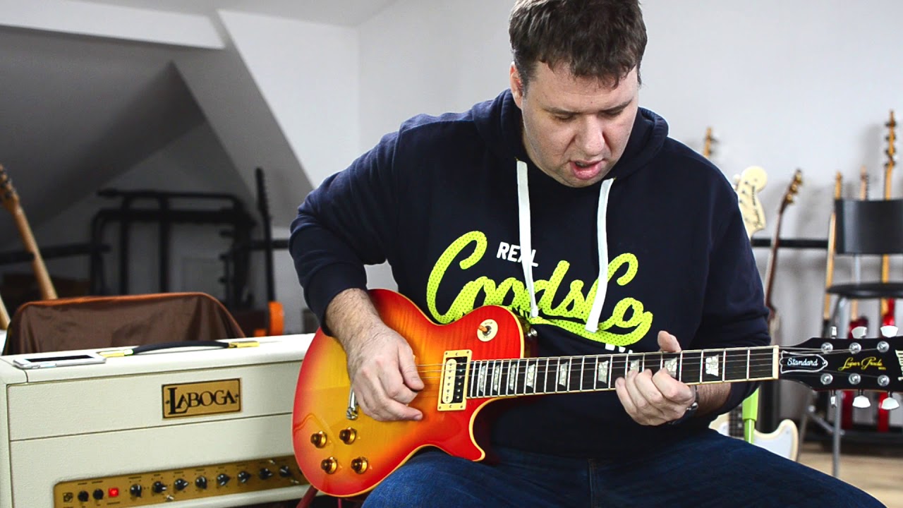 BURNY LES PAUL STANDARD + LABOGA DIAMOND SOUND