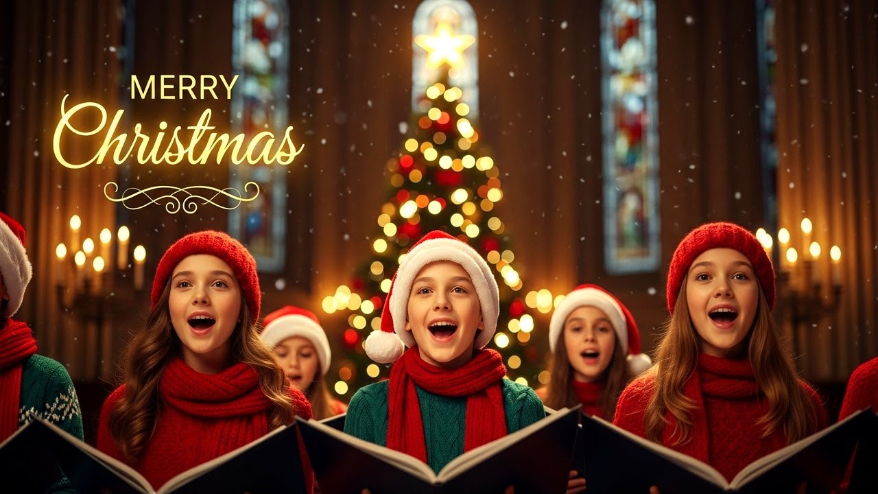 Old Village Church Christmas Choir | Rustic & Traditional Carols for a Warm Winter Night
