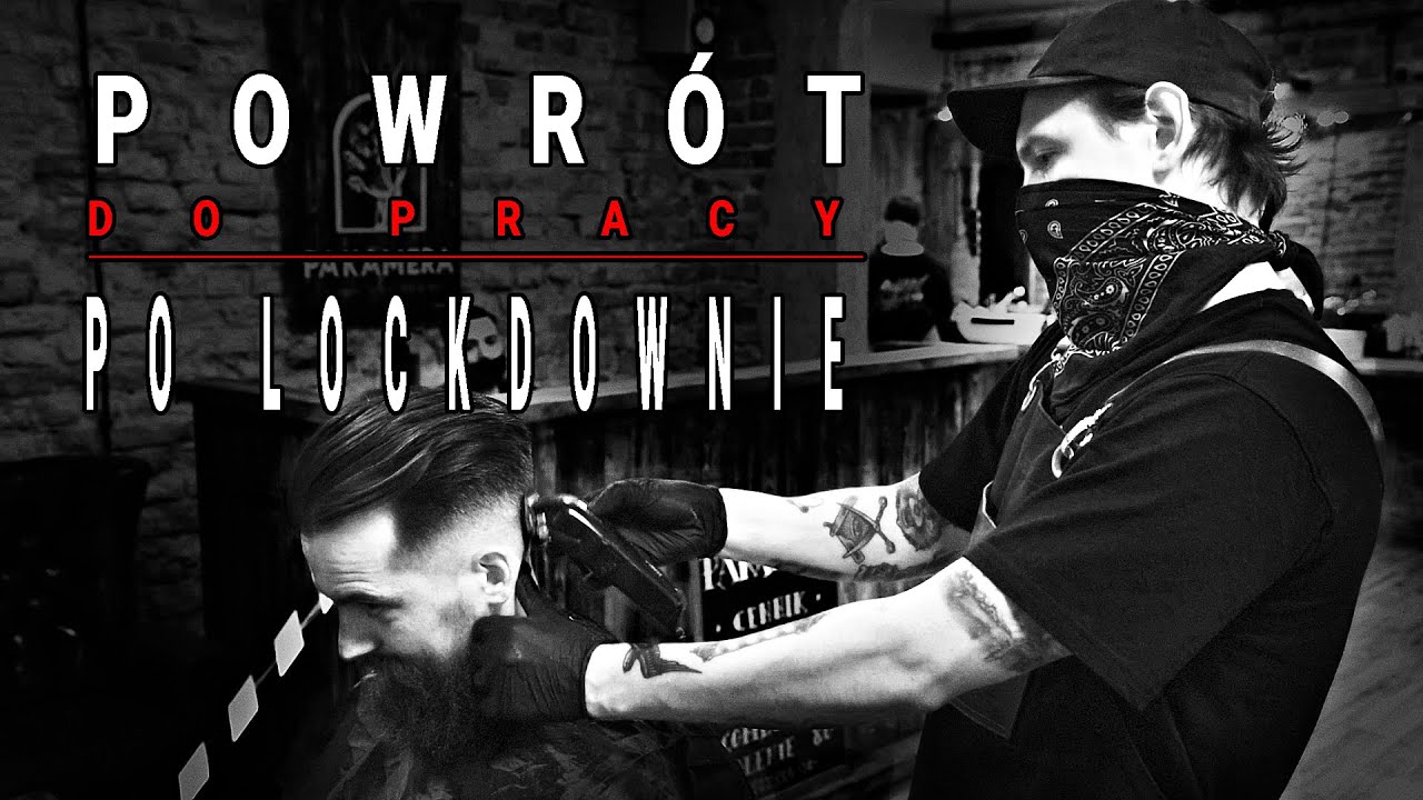 Rzeczywistość u barbera po lockdownie.