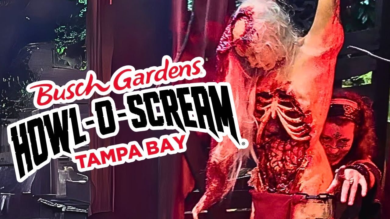 INSIDE ALL 5 HOUSES - Howl O Scream Busch Gardens 2025