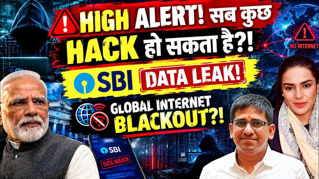 SBI Data Leak? eMudhra Security Breach & Global Cyber Attack Threat | Internet Blackout?