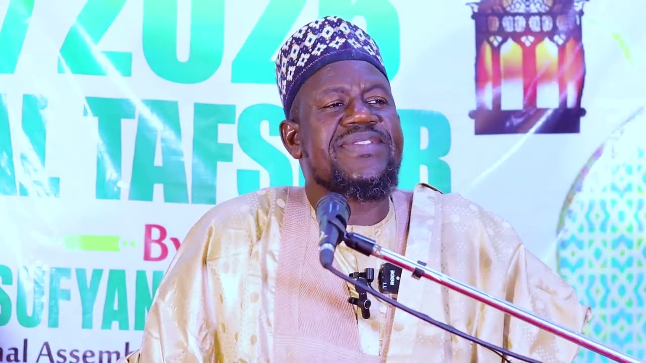 MEN RAMADAN TAFSEER DAY 3, 1447 (20/2/2026) BY SHEIKH SUFYAN ABDULLAHI CHIEF IMAM