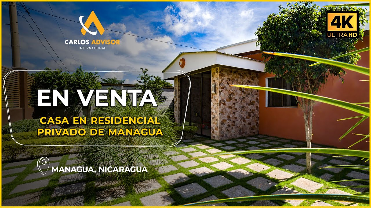 🌟CASA FAMILIAR en Venta en Managua zona Veracruz | Bienes Raíces Managua #CG-151